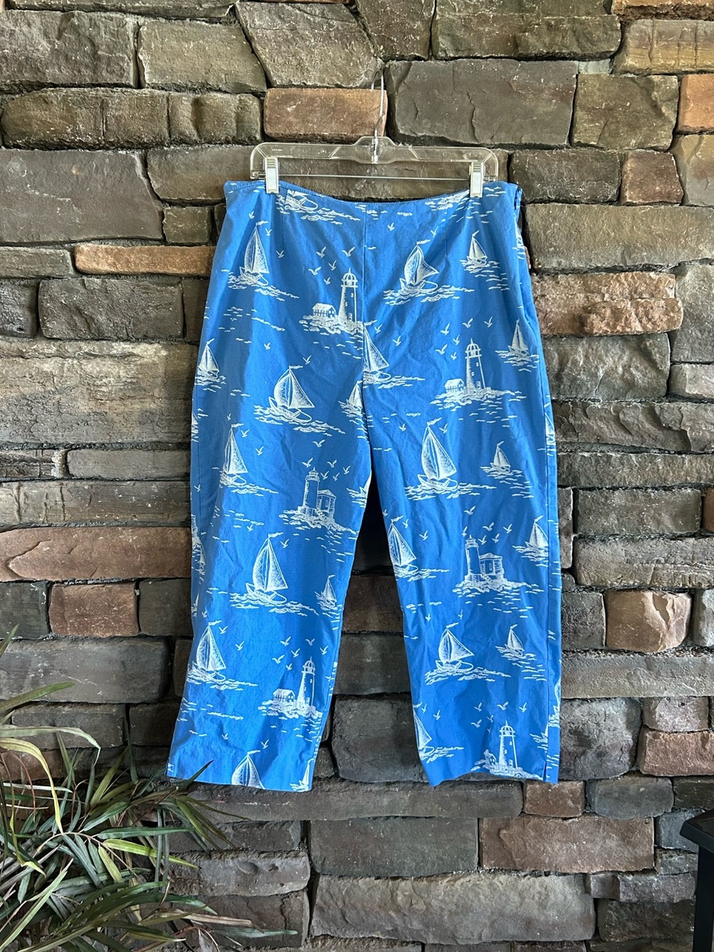 Pendleton VTG 90s Nautical Coastal Cottagecore Lighthouse Sailboat Beach Size 18